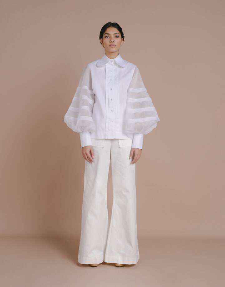 BALLON SLEEVE BLOUSE