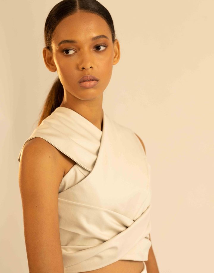 X WRAPPED TOP