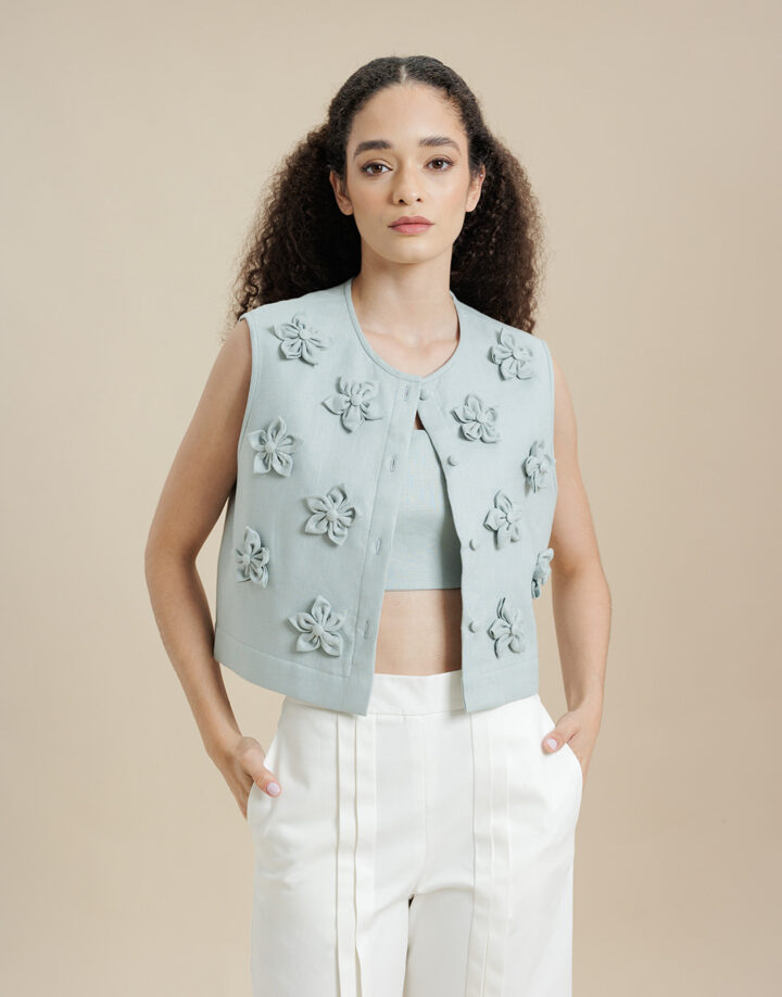 GARDENIA VEST