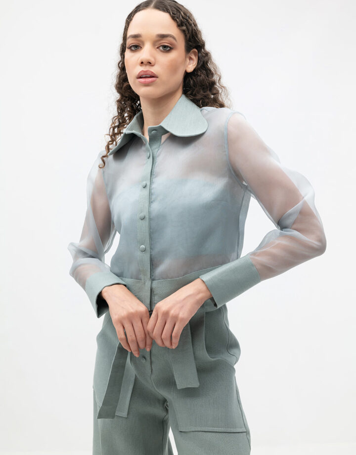 GEORGETTE CROPTOP