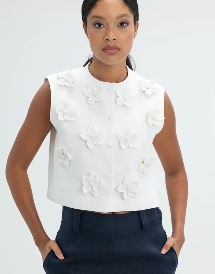 GARDENIA VEST